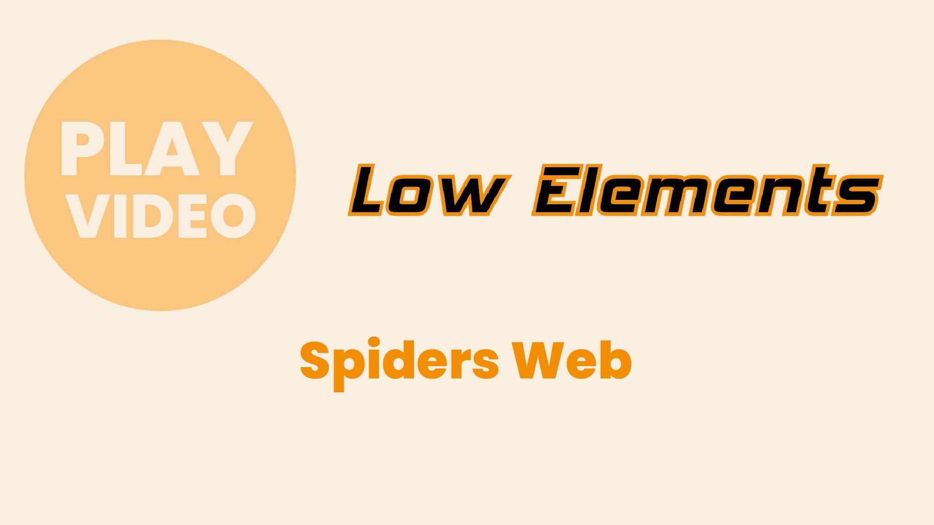 Best Low Elements for Teambuilding