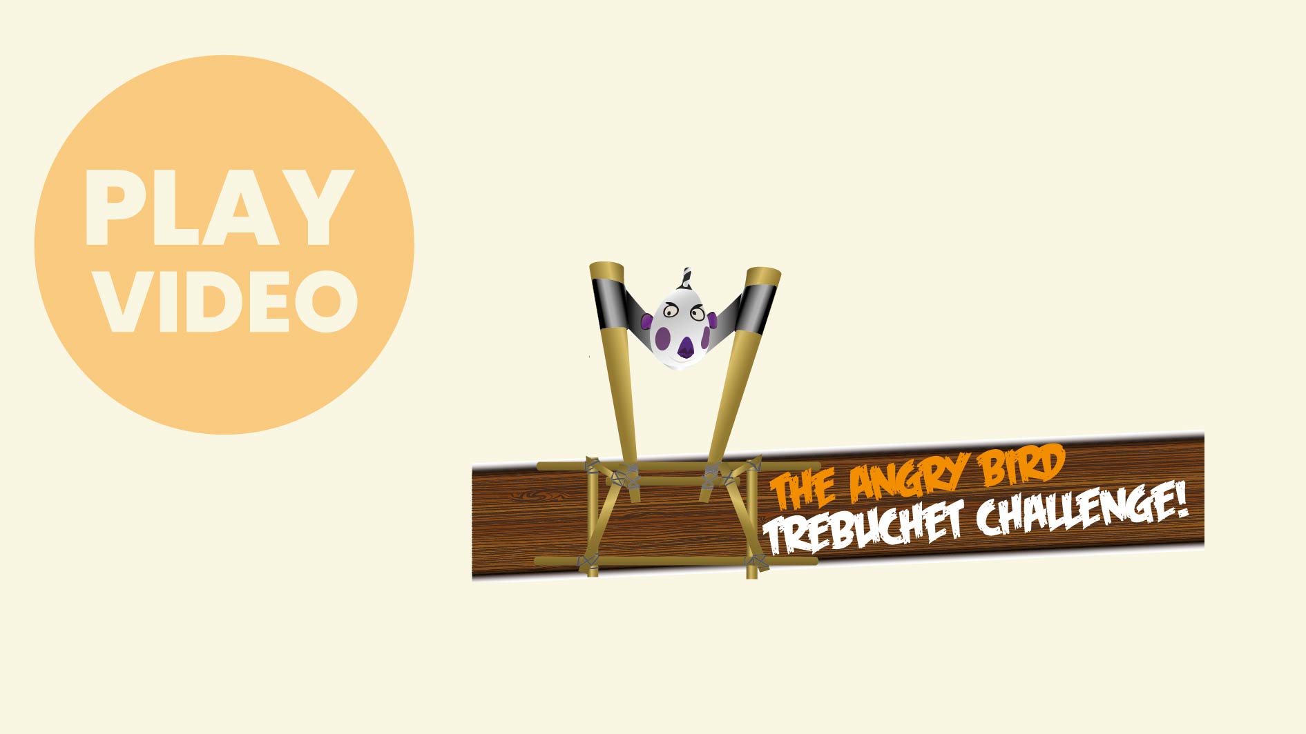 The Angrybird Trebuchet Challenge Logo