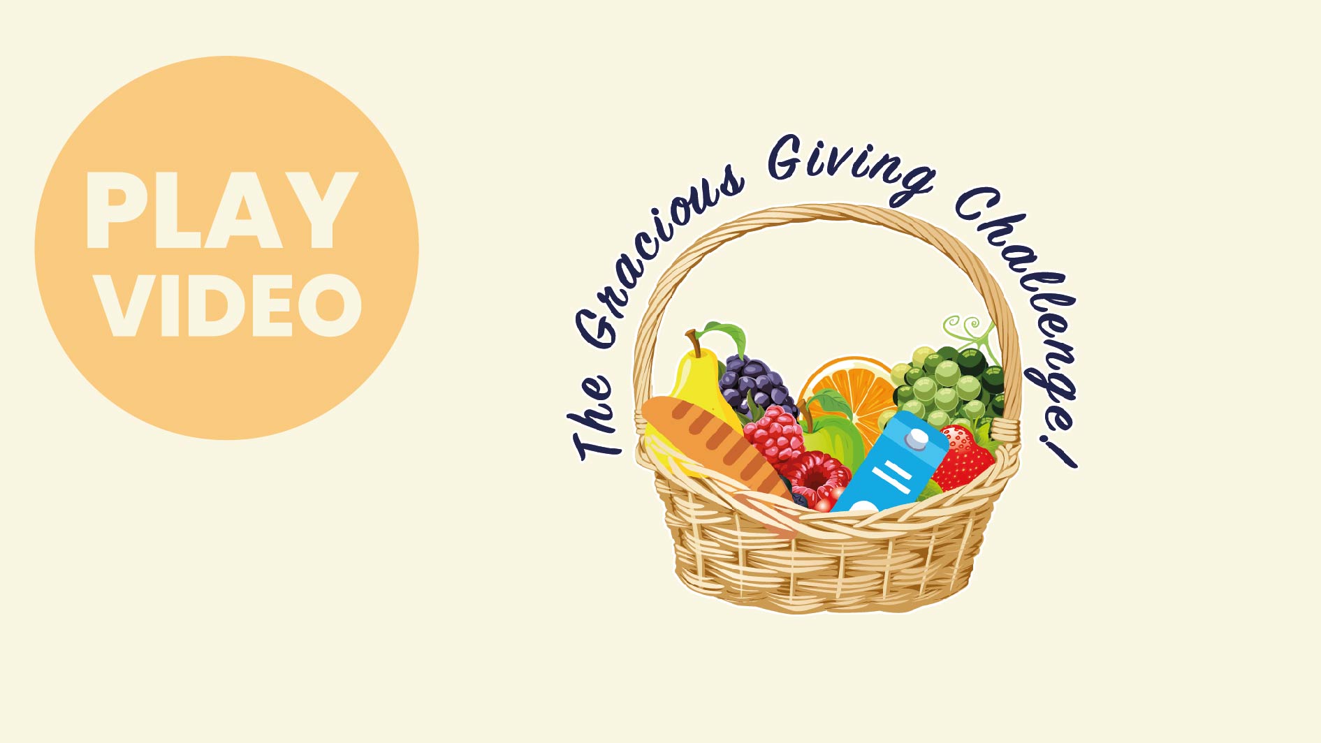 The Gracious Giving Challenge! Logo