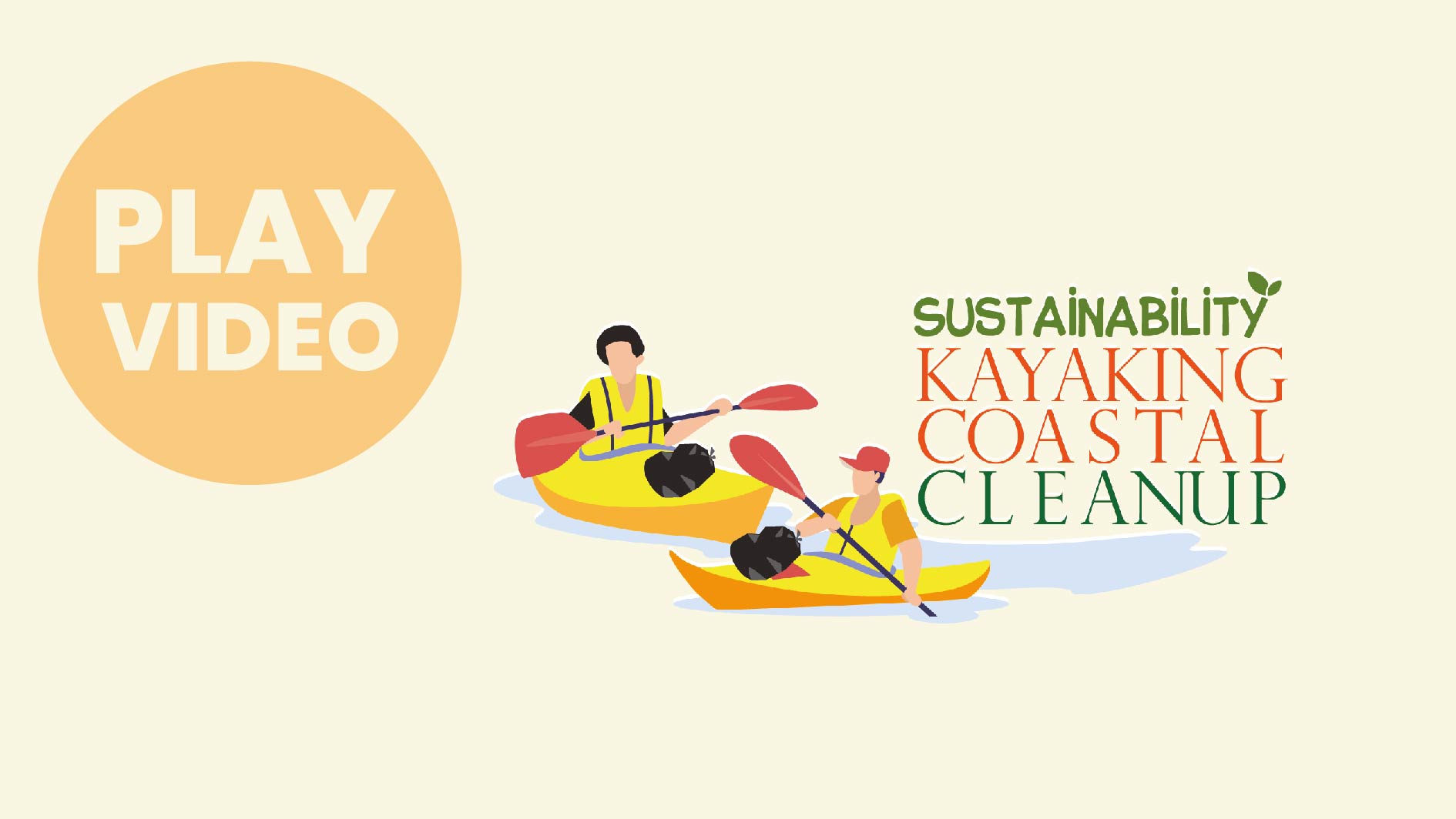 The Kayaking Coastal Clean Up Challenge Logo