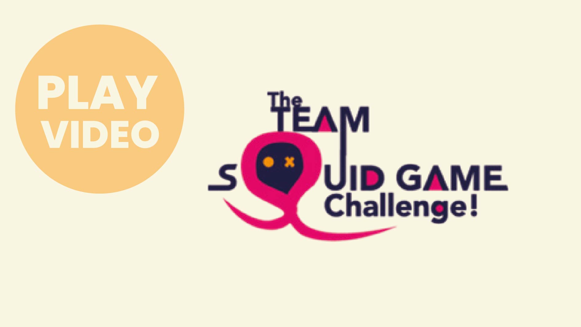 The Team Squid Game Challenge Logo